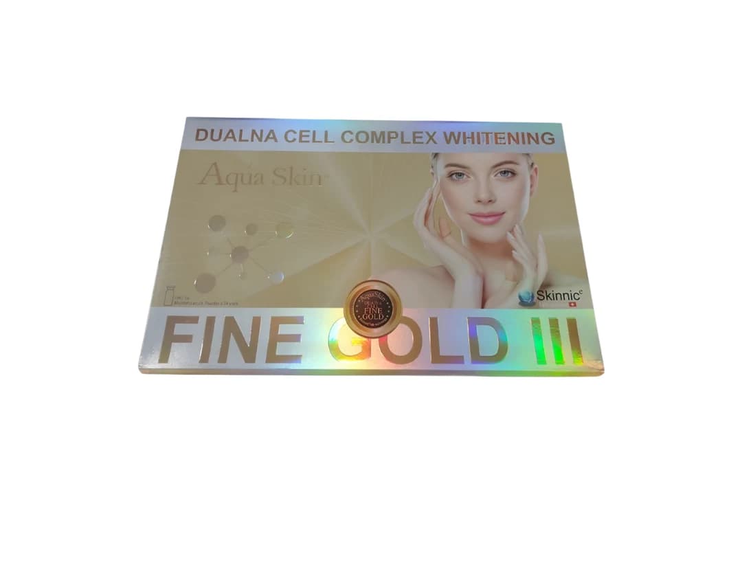 Aqua Skin Fine Gold III Glutathione Injection | 24 Sessions Whitening Care