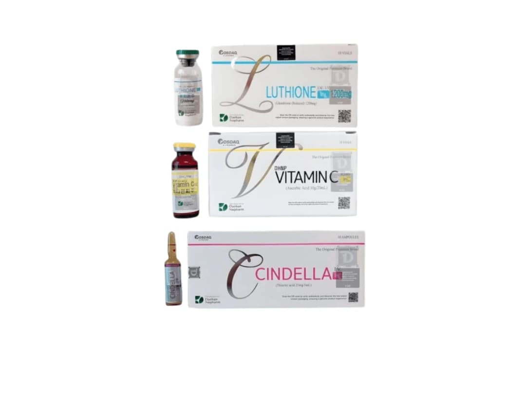 Cindella 1200mg Glutathione Skin Whitening Injection – 10 Sessions