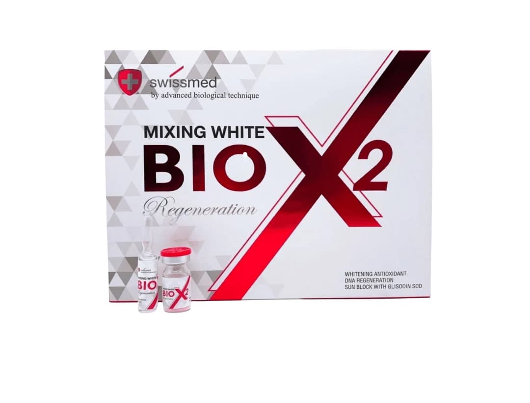 Mixing White Bio X2 Regeneration Glutathione Skin Whitening Injection - 7 Session - Switzerland