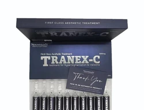 Nouveaux IV TRANEX-C Tranexamic Acid Injection | 10 Ampoules Whitening & Pigmentation Care
