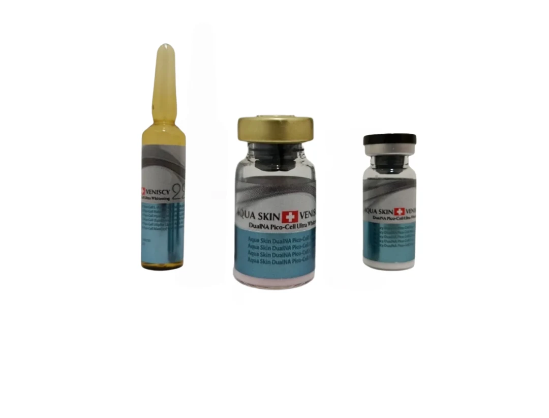 Aqua Skin Veniscy 22 Glutathione Skin Whitening Injection | 1 Session Radiance Care