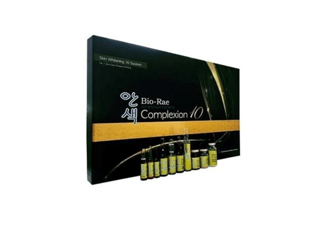 Bio Rae Complexion 10 Skin Whitening Glutathione Injection