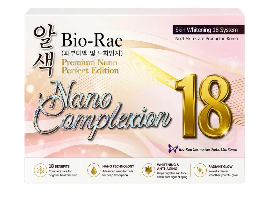 Bio Rae Nano Complexion 18 Glutathione Whitening Injection
