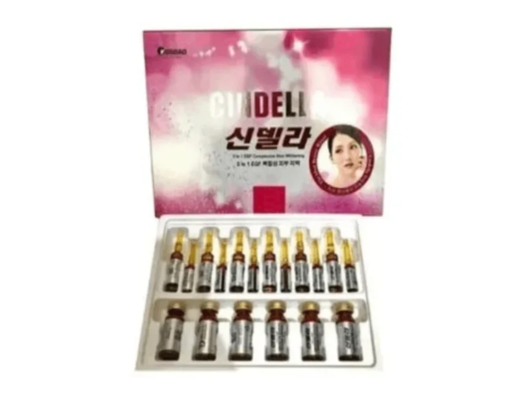 Cindella 5-in-1 EGF Glutathione Skin Whitening Injection 6 Sessions for Brightening, Anti-Aging & Radiant Skin