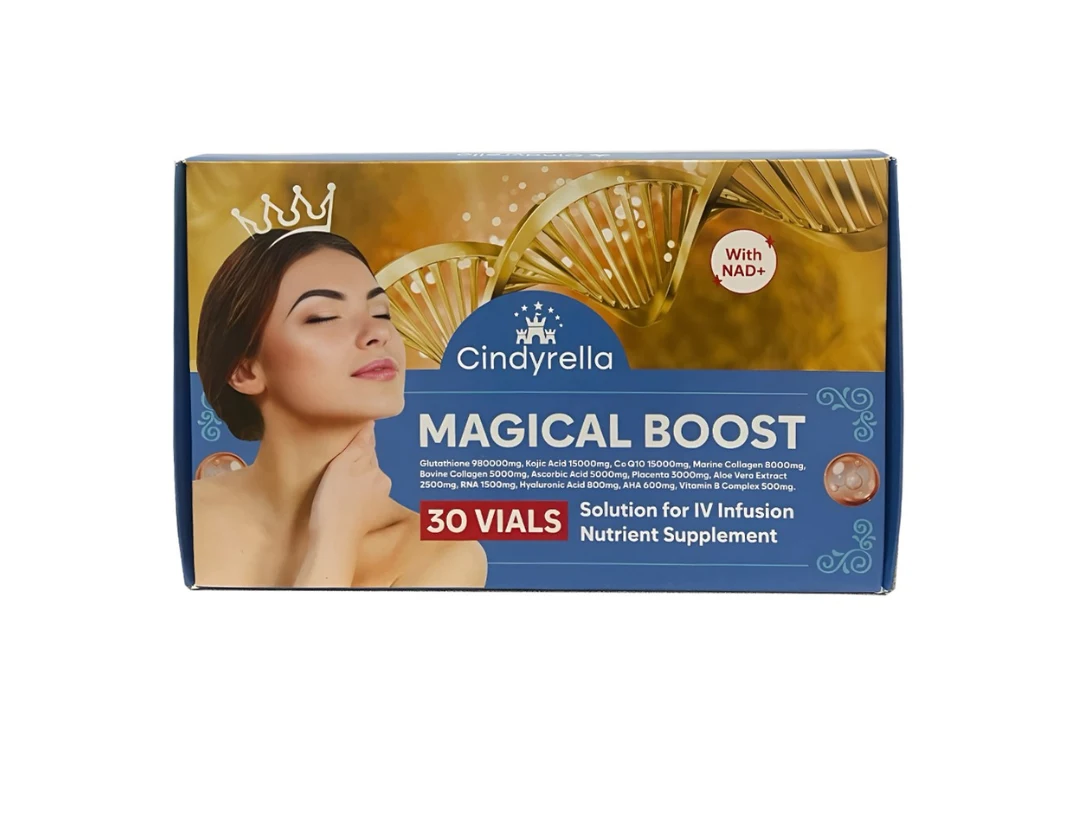 Cindyrella Magical Boost NAD+ Glutathione Injection | 30 Sessions Whitening Care