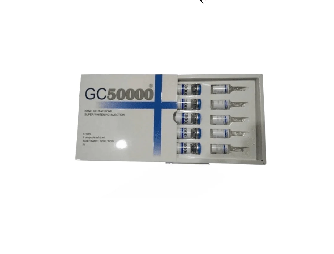 GC 50000 Nano Glutathione Super Skin Whitening Injection – 5 Sessions