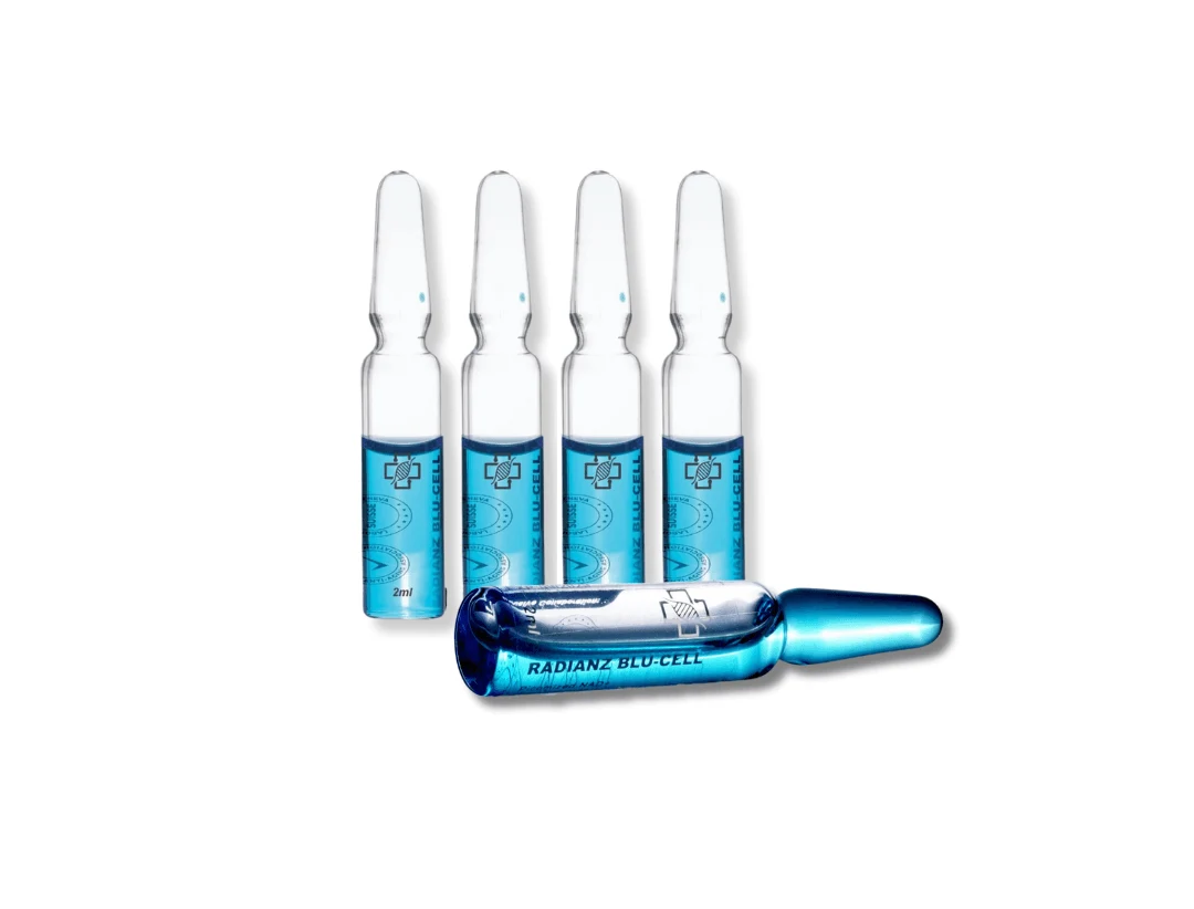 Iskin Radianz Blu Cell NAD+ Glutathione Skin Whitening Injection - 5 to 25 Sessions - Switzerland
