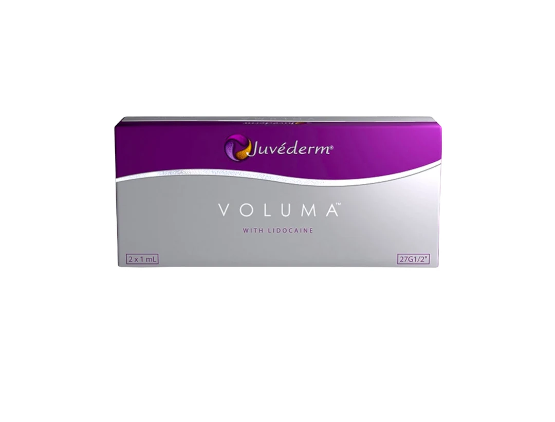 Juvéderm Voluma with Lidocaine 2x1ml | Long-Lasting Facial Filler for Cheeks & Chin Volume Restoration