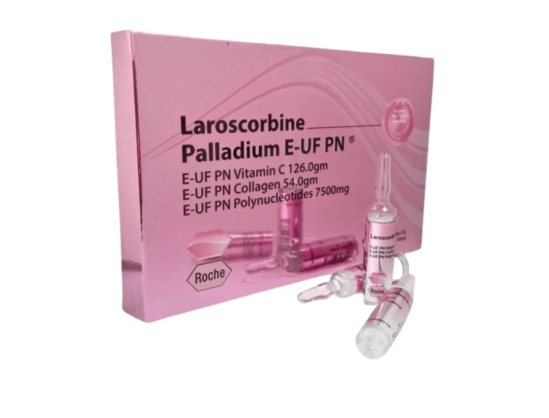 Laroscorbine Palladium E UF PN Vitamin C And Collagen Skin Whitening Glutathione Injection
