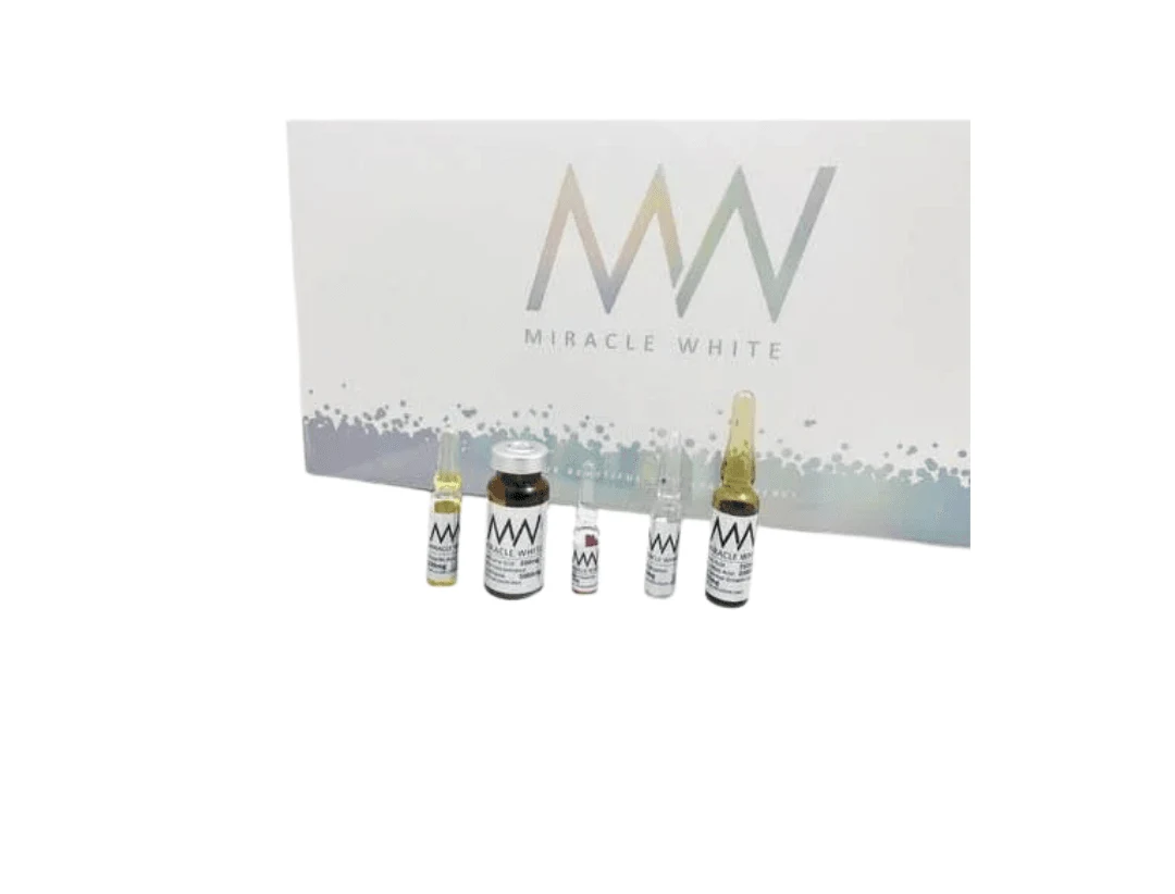 Miracle White 9000mg 6 Sessions Skin Whitening Injection