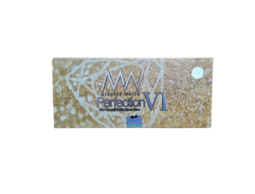 Miracle White Gold Perfection VI Skin Whitening Glutathione Injections