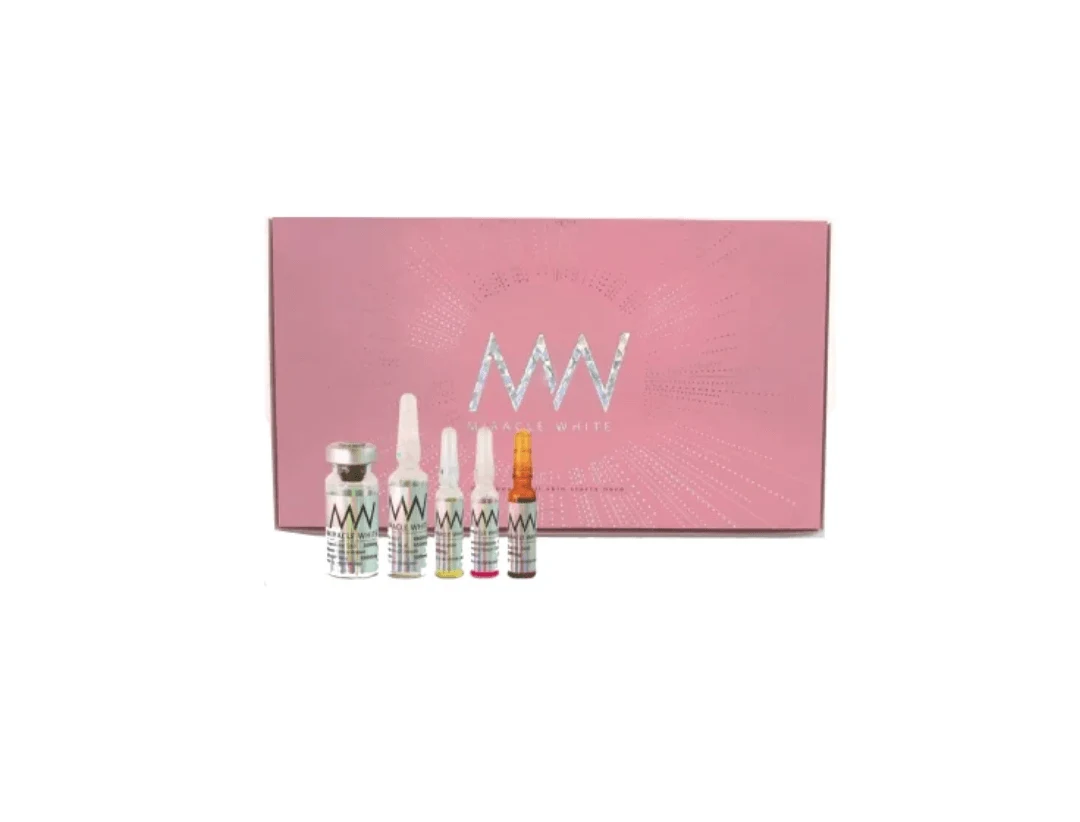 Miracle White Pink 35000 Mg Skin Whitening Glutathione Injections