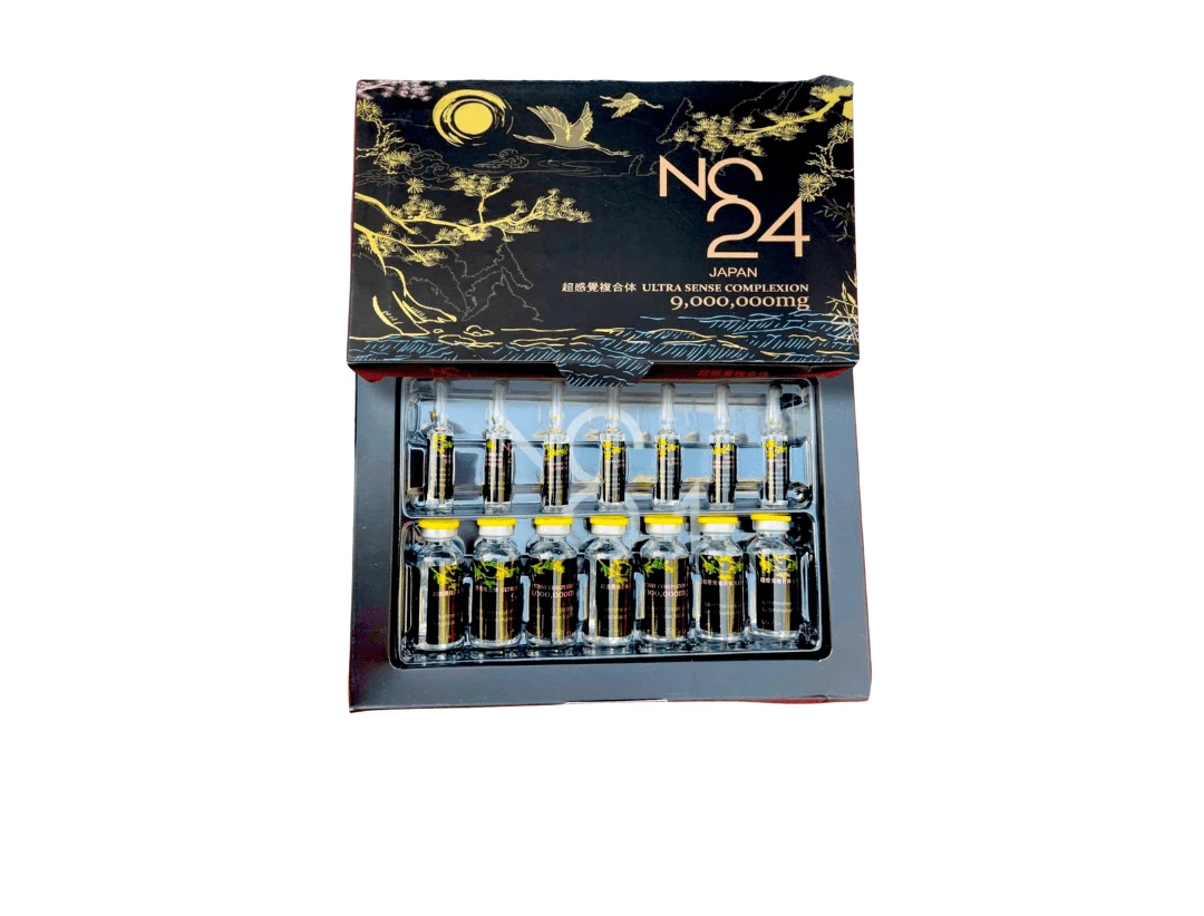 Nc24 Japan 9000000mg Ultra Sense Complexion Skin Whitening Glutathione Injection