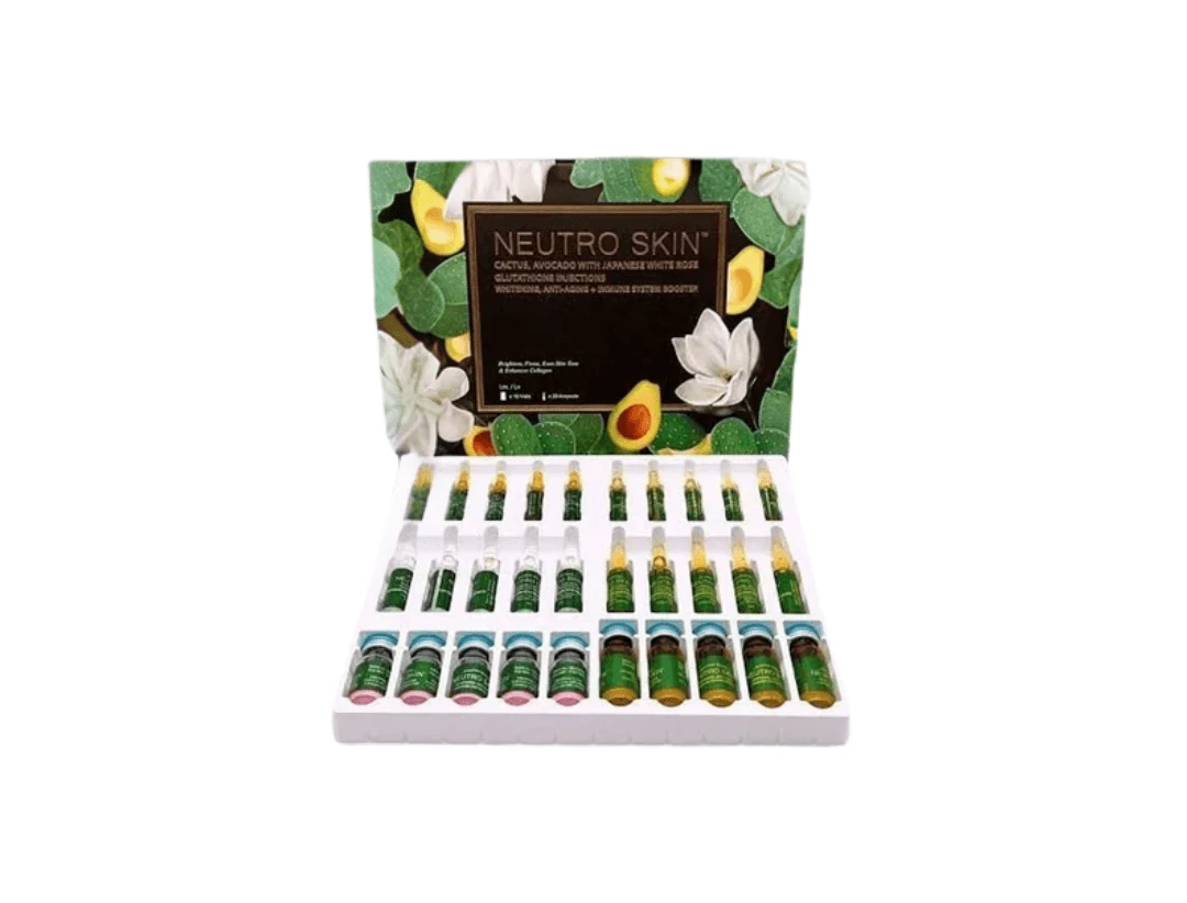 Neutro Skin Cactus Fruit And Avocado Skin Whitening Glutathione Injections