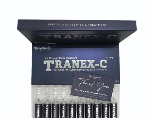 Nouveaux IV TRANEX-C Tranexamic Acid Injection | 10 Ampoules Whitening & Pigmentation Care