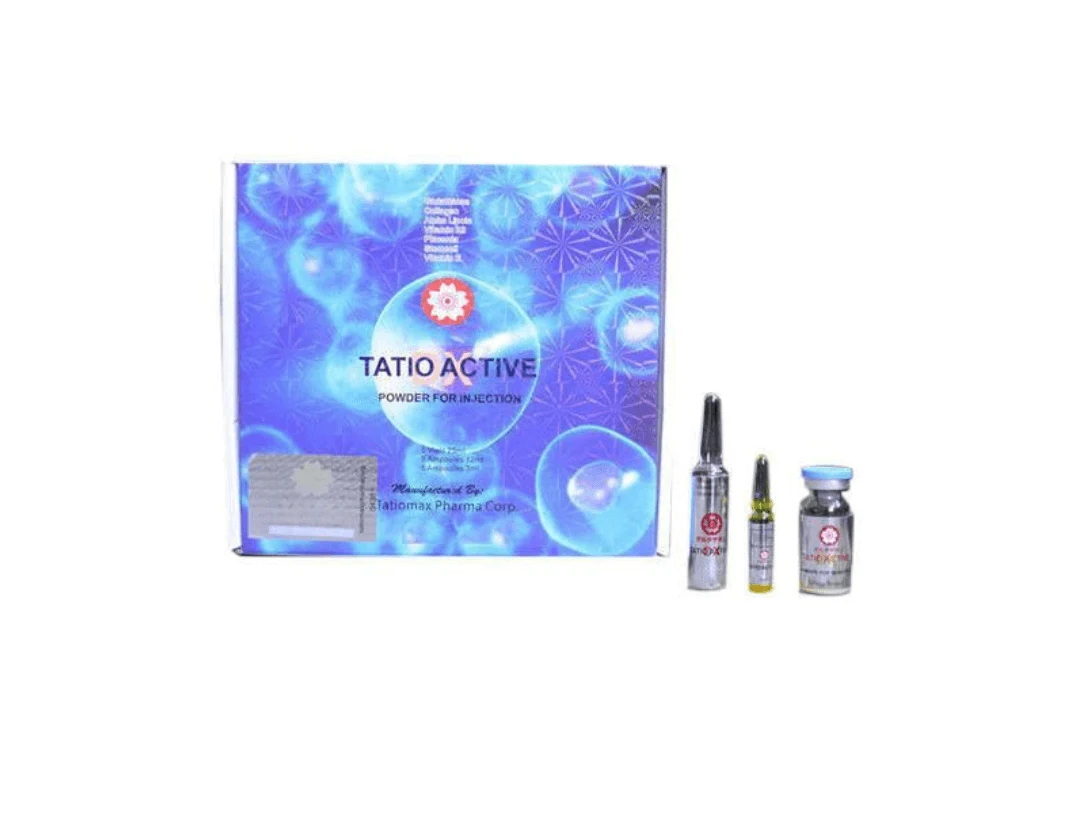 Tatio Active DX 12g Glutathione 5 Sessions Skin Whitening Injection